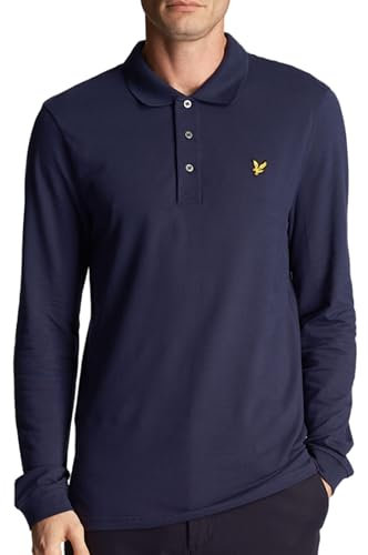 Lyle & Scott LS Polo Shirt LS Polo Shirt Z99 Navy, M