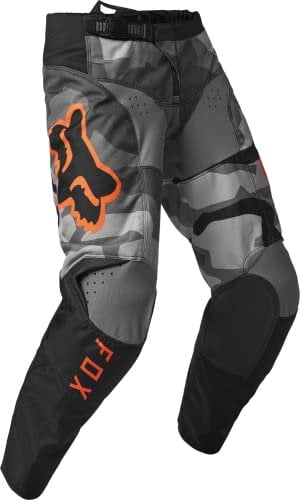 Fox Racing, Abbigliamento da Corsa Bambino, Grigio Camo, 28-152/158