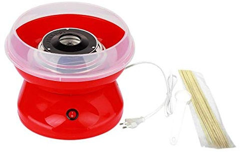 errorpot Cotton Candy - Macchina per Zucchero Filato, in plastica, 25 x 18cm, Colore: Colore Multiplo
