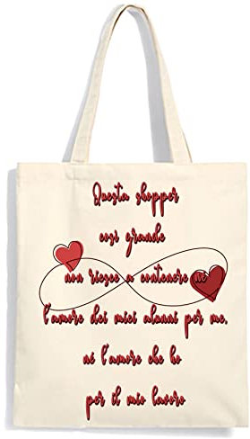 Mr. Gadgets Shopper Regalo Maestre Personalizzabili con nome (Aiutato a Crescere)