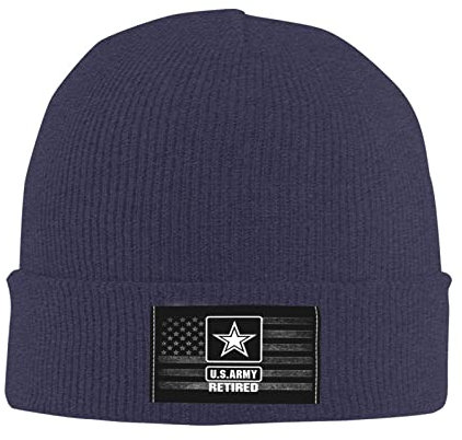 874 Winter Mütze, Armee Im Ruhestand Mehrweg Skull Beanie Einstellbare Winter Thermomützen Unisex Für Skating Sports Geschenke