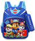 Umbrean Kindergarten Kinderrucksack mit Federmäppchen und Schreibwarentasche 26x10x32cm (Blau)