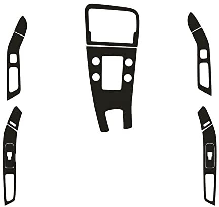 Pellicola Lucida in Auto Camion Interni Decorazione DIY Adesivo Accessori per Lo Styling dell'auto, per Volvo XC60 2013-2018