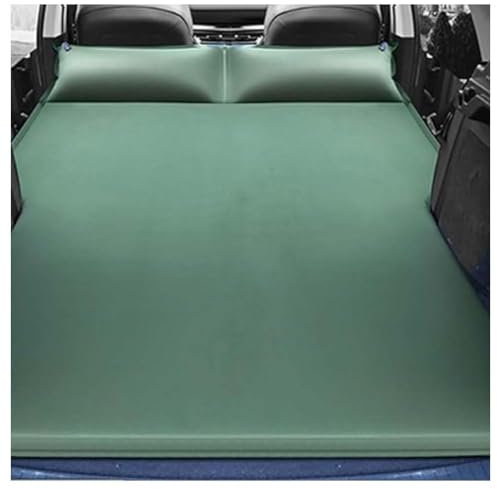 Toets Auto Aufblasbare Luftmatratze Für Citroen Berlingo XL 2008-2023, Camping Reisebett Outdoor Luftkissen Kofferraum Autobett Zubehör,F/Green