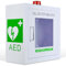 Generisch AED-Defibrillator-Schrank, Wandmontierte Kunststoff Stahl-Herz-Defibrillations-Alarmbox Mit Alarm Und Griff Für Büro, Krankenhaus,Weiß