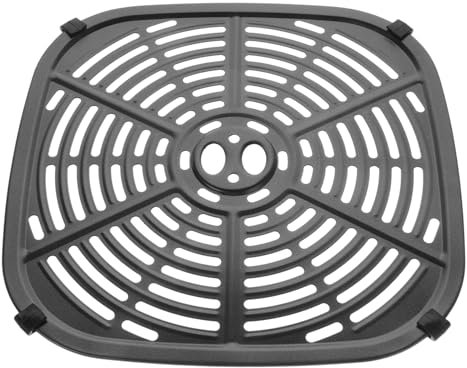 Warmhm Air Fryer Grill Pan Non-Stick Replacement Rack Accessories Crisper Plate for Air Fryer Cooking