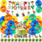 Toy Luftballons Geburtstagsdeko, Story Ballons Geburtstag Deko Jungen Mädchen Kindergeburtstag Tortendeko Geburtstags Happy Birthday Banner Party Deko für Kindergeburtstags Party Supplies