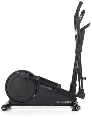 inSPORTline Crosstrainer Atlanta – Ellipsentrainer für gelenkschonendes Ganzkörpertraining Zuhause, leiser Rundlauf für Heimfitness