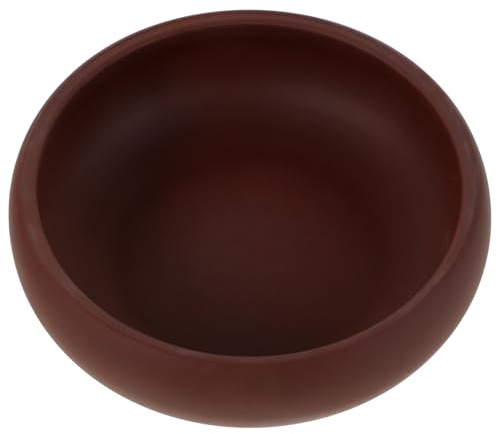Sewroro Traditionelle Teeschale aus Ton 600 ml Retro Teetasse für Haushalt Wiederverwendbarer Teehalter Kompatibel mit Kaminen und Grillplätzen