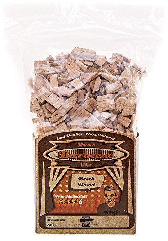 Axtschlag Räucherchips Buche, ideale 240 g Probier-Packung, sortenreine Wood Chips für besondere Rauch- und Geschmackserlebnisse, für alle Grills
