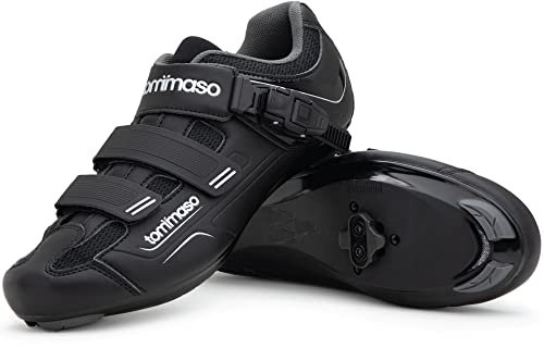 Tommaso Strada SPD- und Peloton-Schuhe für Herren – bereit zum Fahren mit Peloton-Delta-Stollen oder SPD-Stollen für Rennräder und die meisten Indoor-Fahrräder – entdecken Sie Vareity-Fahrradschuhe