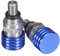 Alamor Paar M4X 0.7 Mm Gabel Luft Entlüftungsventil Schraube Für Enduro KTM Off Road Husky Wp Marzocchi-Blau