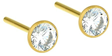 Ernstes Design evia Ohrstecker Edelstahl E462.WH