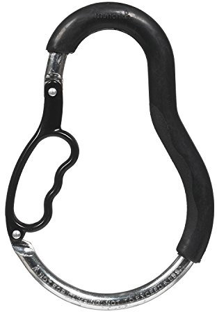 Munchkin Clip & Carry Kinderwagenhaken, extra-groß, ergonomisch geformt, leichtes und strapazierfähiges Aluminium