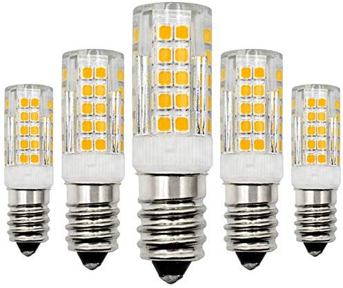 ZHENMING LED Lampe E14 12V 4W Warmweiß 3000K Birne Ersatz 40W Halogen Niedrige Spannung Nicht Dimmbar Kerze LED Energiesparlampe - 5 Pack [MEHRWEG]