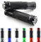 Area1 universal Motorrad Motorroller Lenkergriffe schwarz 2 Stück 22/24mm für z.B. Duke SMC/R MT07/09/125 Z900/650/500/125 YZF CMX CB500 Hornet SV650 GSXS/R GSF TPH NRG Aerox Jetforce Runner