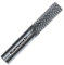 Hauptversand24 VHM Frässtift Zapfenfräser Rotationsfräser Fräser mit Stirnverzahnung für Kunststoffe GFK CFK MMC Carbon Ø=10 / l2=25 / d2=10 / l1=75mm