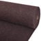 vidaXL Tapis Strié pour Exposition Moquette Carpette Mariage Fête Spectacle Anniversaire Festival Durable Réutilisable 1,2x10 m Marron