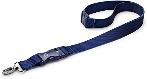 Volkswagen 000087610AH530 Schlüsselband Lanyard, blau
