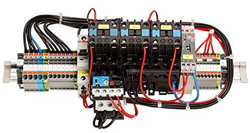 Stern-Dreieck-Starter auf DIN-Normschiene 15kW Uc:230V Überlastschutz 15-20A