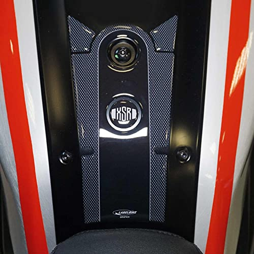 LABELBIKE 3D Aufkleber Motorrad Tankpad kompatibel mit Yamaha | XSR700, Harzschutz, Kratzfestigkeit, Dekoration
