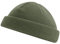 Roughtex Fisherman Beanie Feinstrick Fischermütze Kurze Strickmütze Flache Kuppe rPET Oliv
