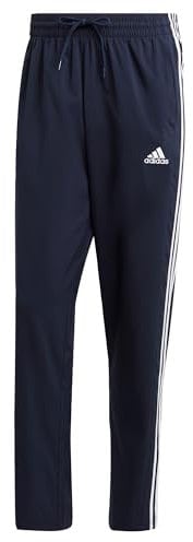 adidas Uomo AEROREADY Essentials Stanford Open Hem Embroidered Small Logo Pants, Legend Ink, XL