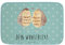 Mr. & Mrs. Panda Personalisierter Badvorleger Eulen Liebe - Personalisierte Geschenke, romantisch, Liebe Spruch, glücklich, Badematte mit Namen,