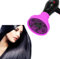 Diffuseur Sèche Cheveux Universel, Silicone Pliable Cheveux Sèche-cheveux Diffuseur, Couverture Universelle Pour SèChe-Cheveux, Outil Coiffure Pour Salon Coiffure Pour SèChe-Cheveux (Pourpre)
