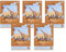 Edition Dürer Zeichenblock A4 18 Blatt 100 g/m², 4 Motive, 5 Stück, Malblock für Kinder und Erwachsene