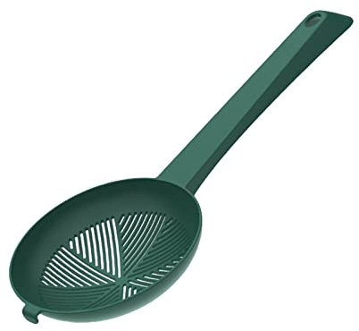 OUSIKA Funnel Small Funnel Set Plastic Pot Pasta Slotted Spoon Long Handle Cooking Deep Fryer Spoon Oil Bottle Funnels