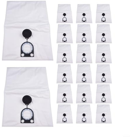 Emiif Sacs à poussière de rechange pour aspirateur Bosch GAS 35 L SFC+, GAS 35 M AFC, sac de collecte de poussière pour robot, sacs poubelle, kit d'accessoires