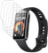 nvskvd Películas de Hidrogel para Huawei Band 9/Band 8, 6 Piezas Protectores de Pantalla Película Transparente Flexible Suave (NO vidrio templado)