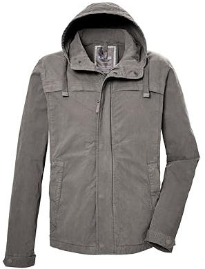 G.I.G.A. DX Herren Jacke/Übergangsjacke mit Kapuze GS 16 MN JCKT GOTS, dunkelstein, 3XL, 42660-000