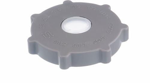 M SHOP ITALIA Tapón de sal para lavavajillas compatible con Bosch Siemens Neff Gaggenau, modelo 00165259, gris