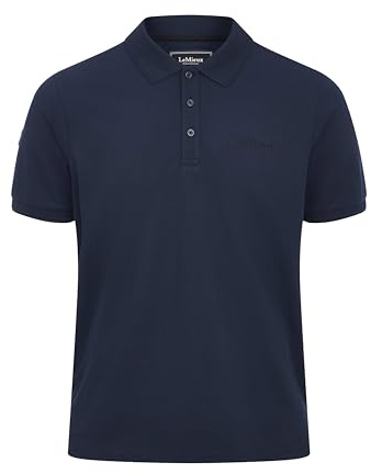 LeMieux Mens Classique Polo Shirt - Soft and Comfortable - Classic Flattering fit