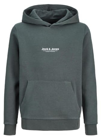 JACK & JONES Sweatshirt, Blau/Weiß, Jungen, Vesterbro