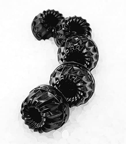 ❥ 5er Set - Duftwachs | Melt | Duftkerzen | Raumduft für die Aromalampe ❥ (Black Linen & Amber)