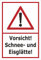 Melis-Folienwerkstatt Schild Schnee- und Eisglätte - 15x10cm - 3mm Hartschaum – 20 VAR S00018-073-B