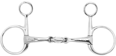Stübben Gebiss 2435 Easy Control Bauchertrense - 13,5 cm - 14 mm - Edelstahl
