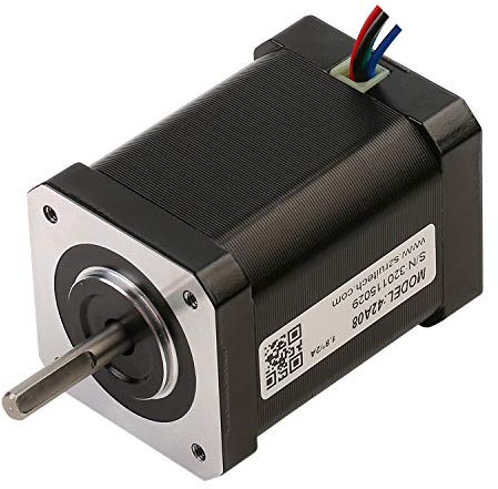 Rtelligent Hochgeschwindigkeits Bipolar Schrittmotor Nema 17 71 Ncm 1,8 Grad 42 x 42 x 60 mm 1,8 A 4 Drähte für 3D Drucker, CNC Arduino
