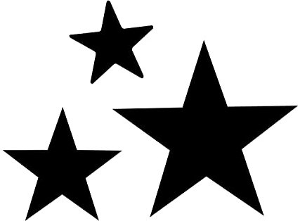 VBS Motivlocher Sterne, 3er-Set