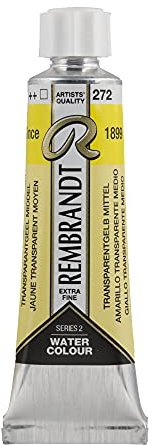 Rembrandt Watercolour Tube 10 ml Transparent yellow medium 272 (05012720)