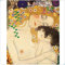 luckykyky 5D Diamond Painting Kits Berühmte Kunstwerke von Gustav Klimt Mutter und Sohn Diamant-Stickerei voller Strass Diamant-Mosaik runder Diamant 16X20Inch / 40X50Cm