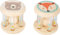 Small Foot Babyrasseln Tiere, in sanften Pastellfarben und kindgerechten Design, für Babys und Kleinkinder, 11885 Spielzeug