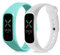 kwmobile Bracelet compatible avec Oppo Band Sport bracelet - 2x bracelet de rechange en silicone pour fitness tracker