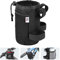 KEMIMOTO 1 Pack Bike Cup Holder, 6.8 Inch Bike Water Bottle Holder, Bicycle Handlebar Drink Cup Holder with Mesh Pockets for Cruiser, Walker, Mountain, Folding, Kids, Road Bikes, Wheelchair up to 32oz