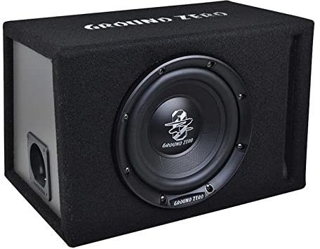 Ground Zero GZIB 20BR-ACT - 20 cm Aktiv Subwoofer mit 200 Watt (RMS: 100 Watt)