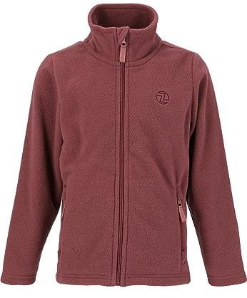 ZIGZAG Kinder Kinder Fleecejacke Zap Fleece Jacket I Lange Kinderjacke für Mädchen und Jungen I wärmende Outdoor Sweatjacke 4291 Nocturne 110