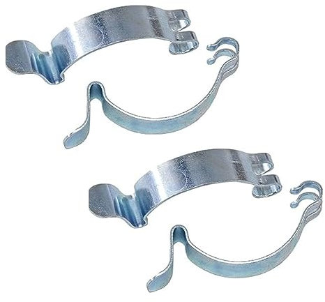 4PCS Silver Car Air Filter Cleaner Housing Box Lid Spring Clip Clamp for Car Air Filters